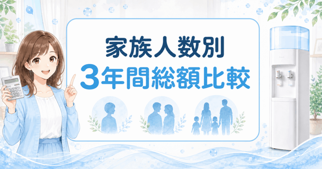 家族人数別比較